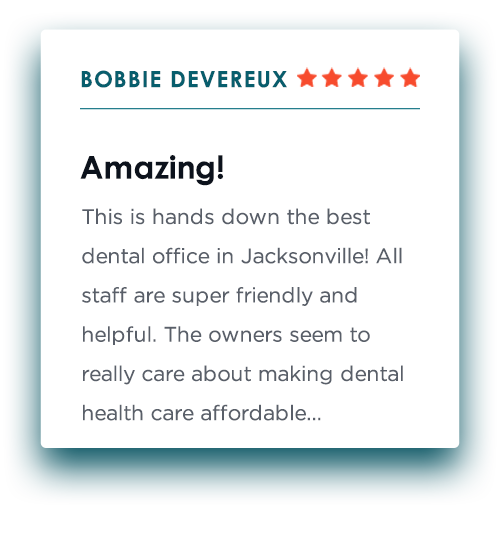 San Juan Dentistry, Dental care in Jacksonville. Testimonial 4